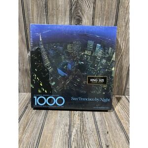 NEW Springbok San Francisco by Night 1000 Piece Puzzle